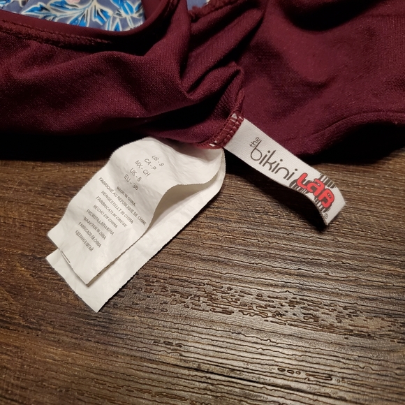 The Bikini Lab S Floral Color Block Swimsuit Onepiece - Picture 4 of 4